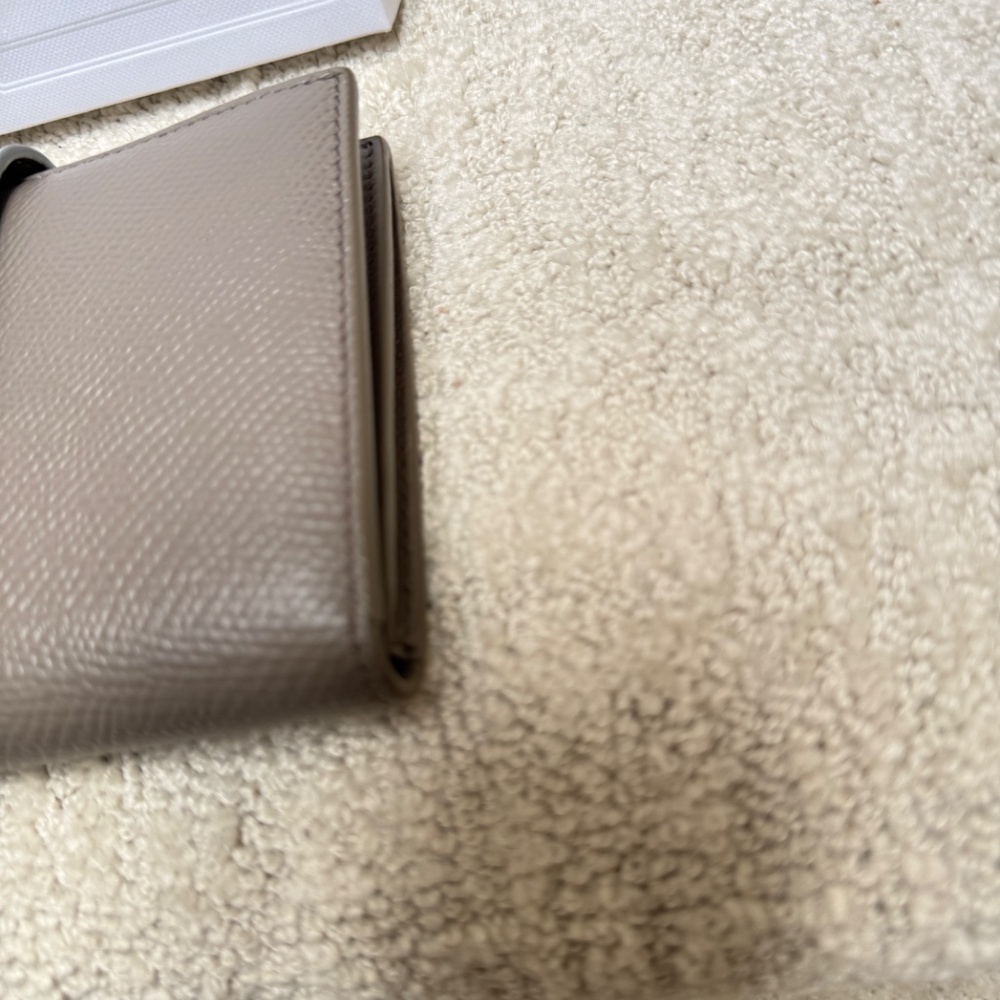 Celine Grained Calfskin Medium Multifunction Strap Wallet Pebble Mineral - Picture 7 of 9